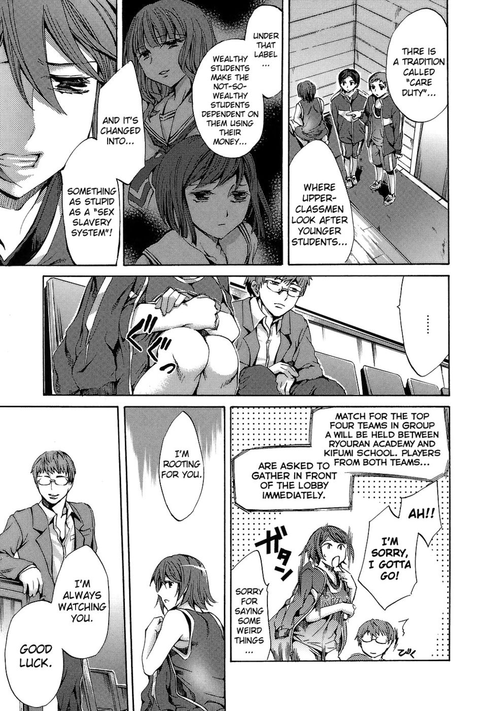 Hentai Manga Comic-Ryouran Gakuen Kakumeiki - Hyakka Ryouran!-Chapter 8-5